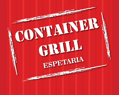 container grill espetaria