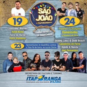 Itaporanga D'Ajuda - São João 2019 @ Itaporanga D'Ajuda/SE