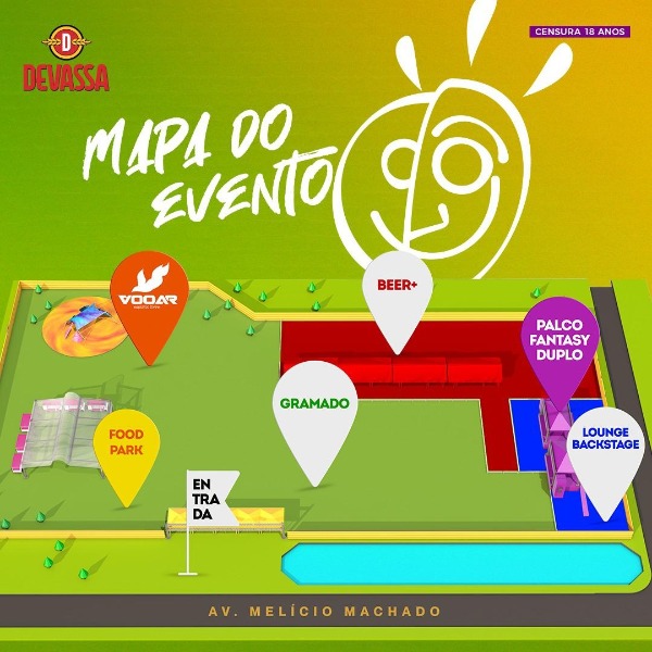 Mapa da OdontoFantasy 2019